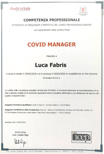 Covid Manager